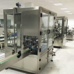 Máy đóng nắp kim loại ROPP, máy chiết rót dầu ô liu 4 đầu Servo