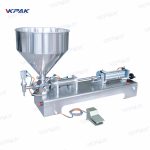 Máy chiết rót chất lỏng dạng lỏng khí nén hoàn toàn cho kem dưỡng da mỹ phẩm