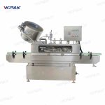 Máy đóng nắp chân không lọ thủy tinh xoắn Thiết bị đóng nắp hơi nước