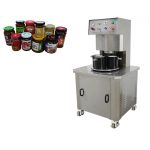 Máy đóng nắp lọ thủy tinh chân không bán tự động để đóng nắp kim loại