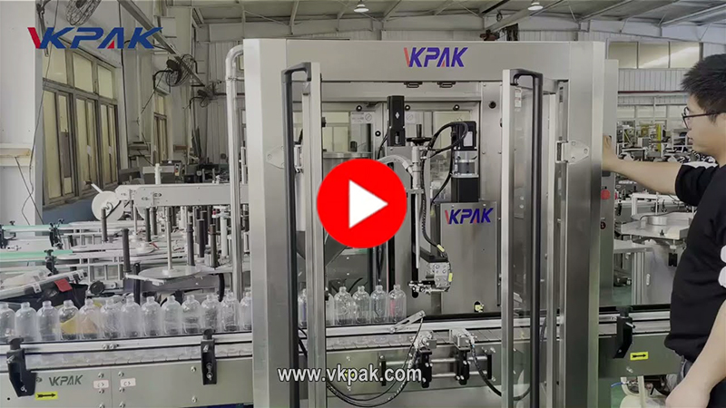 Dây chuyền chiết rót một đầu cho nước sốt, dầu gội đầu