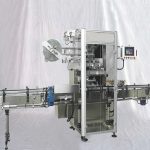 Máy dán nhãn ống co nhiệt nắp chai tự động