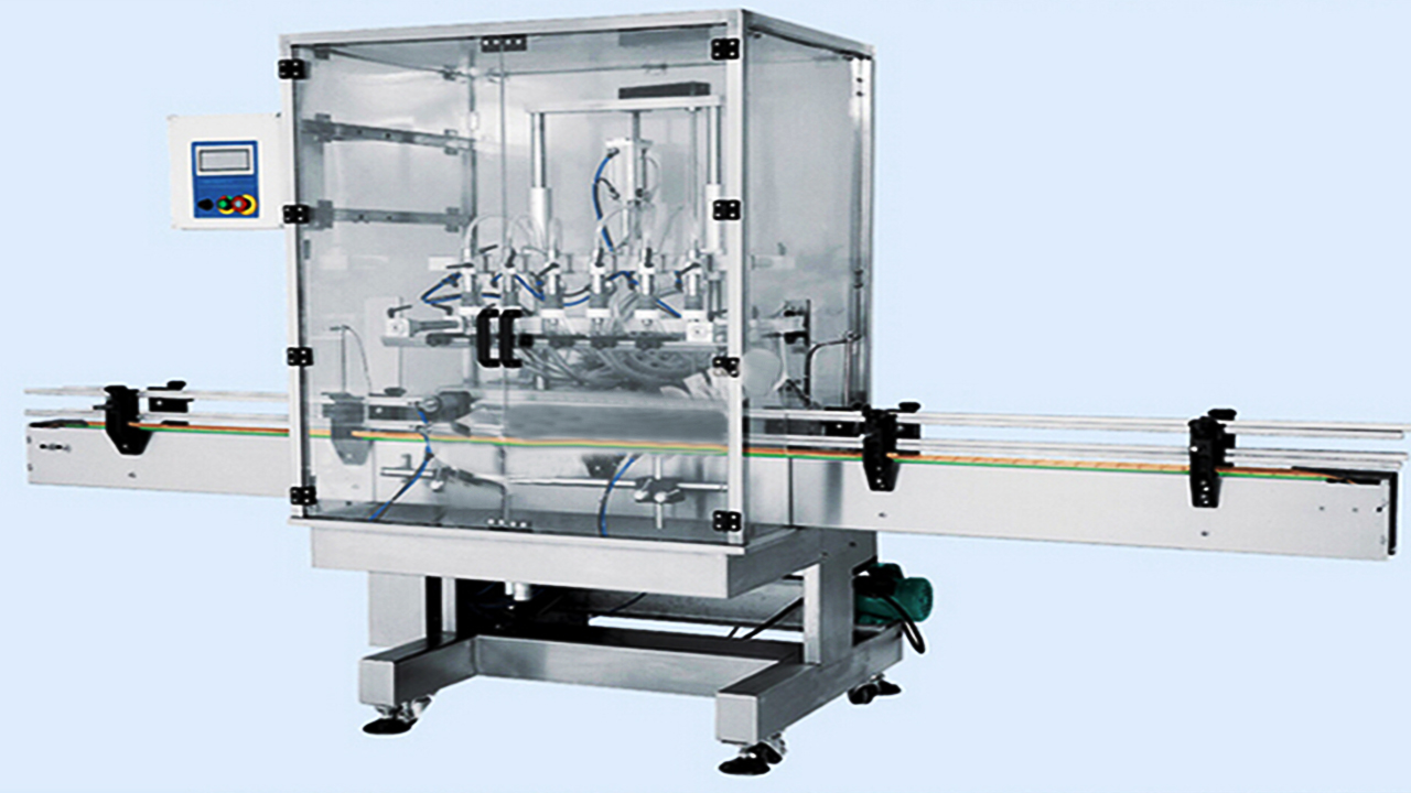 overflow filling machine máy chiết rót tràn tuyến tính