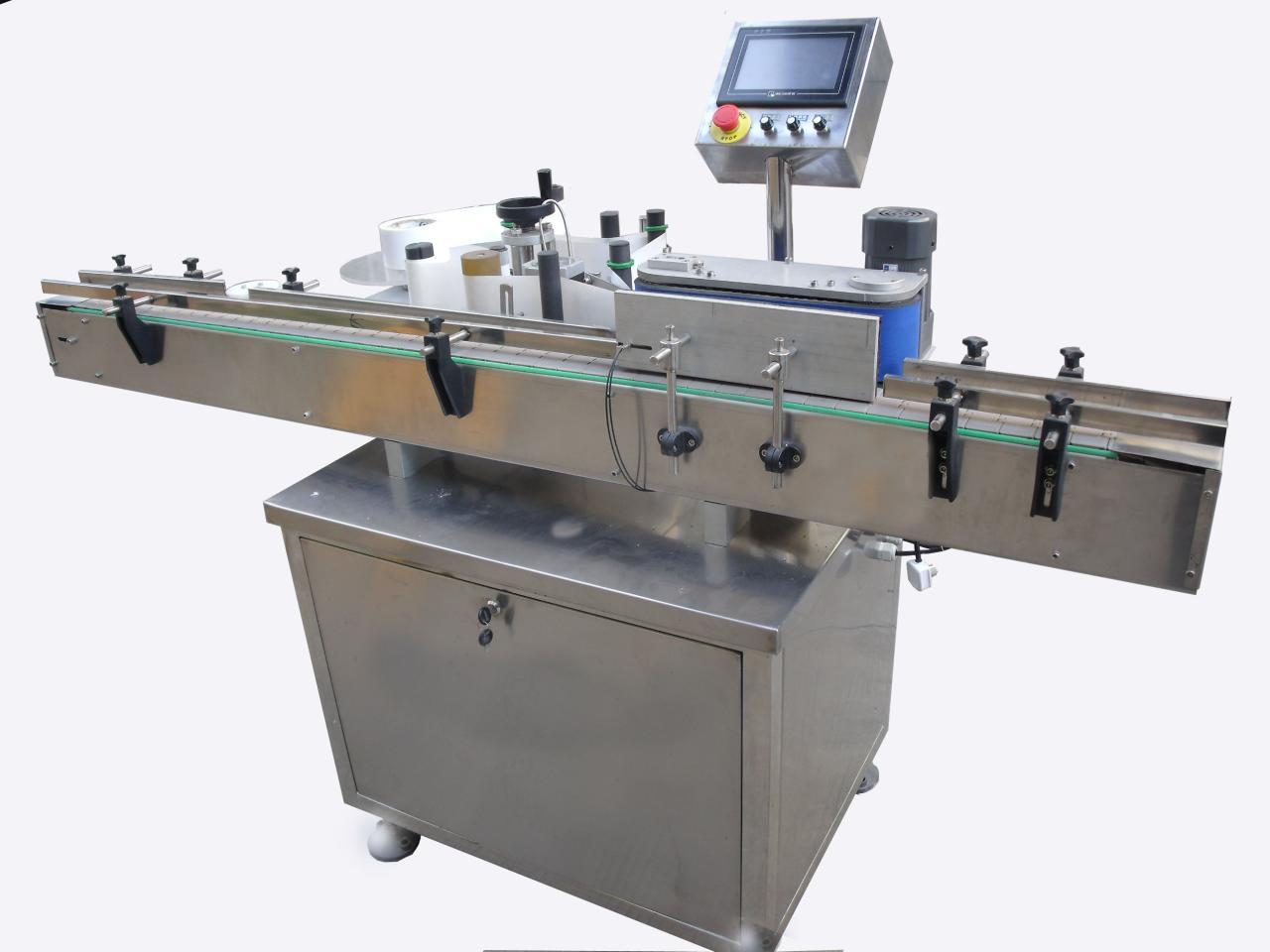 round bottles labeling machine Máy dán nhãn không nhãn dán tự động E liquid.jpg