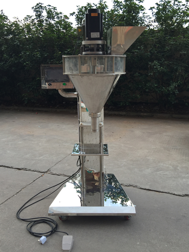 main body of auger filling machine nhà máy bột máy đóng vít.jpg