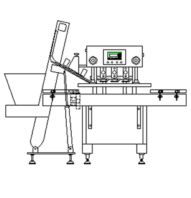 newly screw capping machine automatic máy đóng nắp vít tốc độ cao màn hình cảm ứng điều khiển.jpg