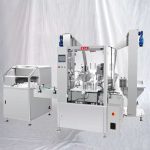 Máy chiết rót đóng nắp chai nhỏ dạng lỏng có bộ giải mã