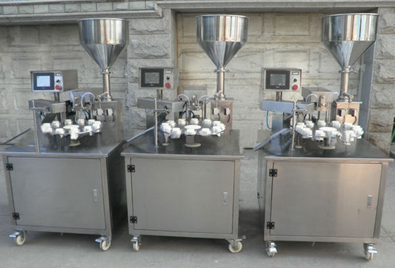 máy hàn siêu âm chiết rót ống quay bán tự động