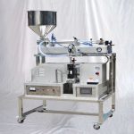 Máy chiết rót ống bán tự động với thiết bị hàn siêu âm